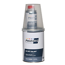 Grund / Primere Grund acrilic gri 105L intaritor tip de pulverizare: pistol proportii: 6:1 aplicatie pentru suprafata: Caroseria auto sasiu nu utilizati diluant PROFIRS 0RS103-1.05L