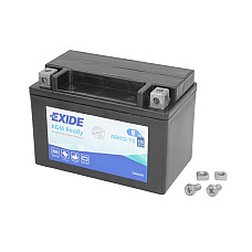 Acumulator Pornire Battery AGM/Starting EXIDE 12V 8Ah 120A L+ Maintenance free 150x87x105mm Started YTX9-BS AEON COBRA OVERLAND APRILIA AF1 LEONARDO MOJITO PEGASO RED ROSE RS RX 25-1000 1982-2021 EXIDE YTX9-BS EXIDE READY