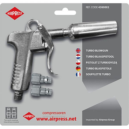Pistol de aer Air gun inlet size: 1/4 TURBO nozzle AIRPRESS 4300002