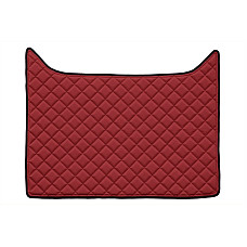 Covor compartiment picioare F-CORE pentru tunelul central cantitate in set 1 szt. material - piele matlasata eko culoare - rosu transmisie automata DAF XF 105 XF 106 10.05- F-CORE F-CORE FZ08 RED