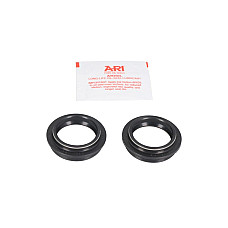Etansare ulei suspensie fata Front suspension oil gaskets inner diameter: 30mm/outer diameter: 39/43mm/height: 12mm type: DG5Y quantity per packaging: 2pcs DERBI GP1 GILERA STALKER PIAGGIO/VESPA NRG 50/150 1998-2009 ARIETE ARI.112