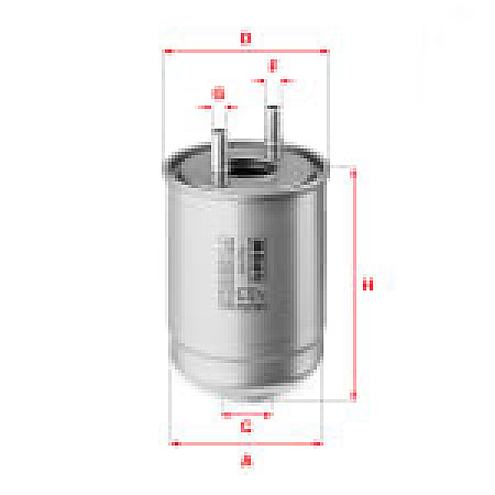 Filtru combustibil SOFIMA S4113NR