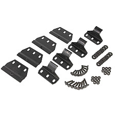 Set montare, portbagaj pavilion Roof rack stands 310805 4 pcs Protruding railings HYUNDAI IX35 TUCSON KIA SPORTAGE III 1.6-Electric 01.10- JOPE SNV 310805