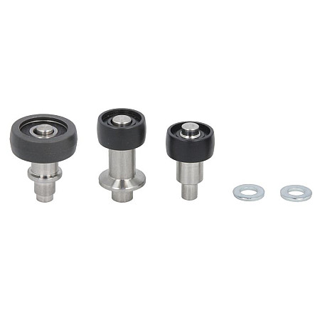 Ghidaj cu role, usa glisanta Sliding door roll middle L/R PEUGEOT 1007 04.05-11.09 ROLL P100702