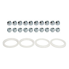 Trusa de montare a jantei de aliaj Fitting kit P 76x601 N M12x125 K19 OPEN 1 kit / 4 wheels - B/N qty 20 MAK MAK 8000000701