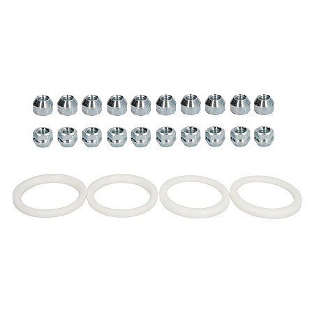 Trusa de montare a jantei de aliaj Fitting kit P 76x601 N M12x125 K19 OPEN 1 kit / 4 wheels - B/N qty 20 MAK MAK 8000000701