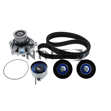 Set pompa apa + curea dintata Set de sincronizare curea + scripete + pompa de apa CHRYSLER VOYAGER III VOYAGER IV JEEP CHEROKEE 2.5D/2.8D 01.95-12.08 SNR KDP486.000
