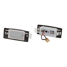 Elemente iluminare Licence plate lamp LED for station wagon ligght colour: white 12V with road approval OPEL VECTRA C VECTRA C GTS 04.02-01.09 M-TECH CLP111