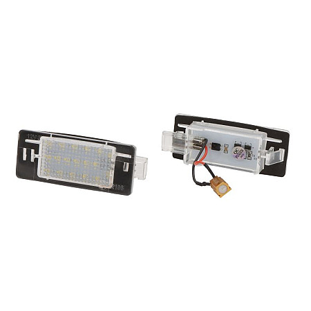 Elemente iluminare Licence plate lamp LED for station wagon ligght colour: white 12V with road approval OPEL VECTRA C VECTRA C GTS 04.02-01.09 M-TECH CLP111