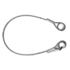 Cablu suport ax Cablu de otel cu osii lungime: 1060mm  BPW PETERS 045.116-00