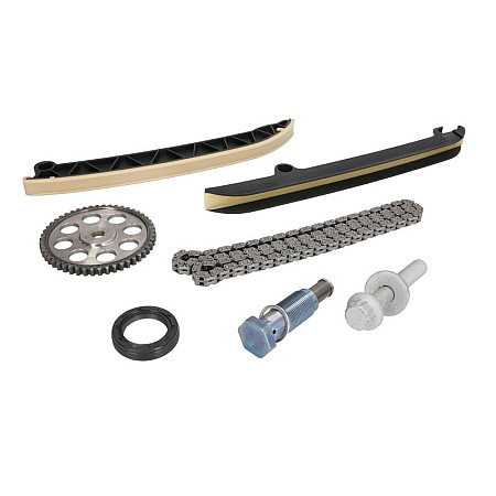 Chit lant de distributie Timing set chain + sprocket AUDI A1 A3 SEAT ALTEA ALTEA XL IBIZA IV IBIZA IV SC IBIZA IV ST LEON SKODA FABIA II OCTAVIA II ROOMSTER ROOMSTER PRAKTIK YETI 1.2/1.9D/2.0D 02.03- SWAG SW83104259