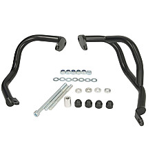 Crash Pad engine bars engine under cover colour neagra HONDA CB 125 2015-2023 RDMOTO RDM-CF147KD