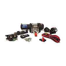Troliu ATV ATV and quad winches BST S 3000lbs towed weight 1361kg 15HP voltage 12V reduction 138:1 rope type steel 12m brake type automatic HUSAR WINCH BSTS3000LBS