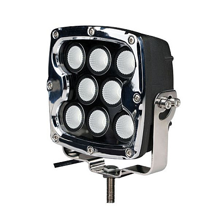 Lumini Long-range light cree led number of diodes: 8 power max: 80W voltage: 12/24/30V with road approval homologatsioon R112 waterproof shape Square length130mm width130mm height150mm M-TECH DRV04C