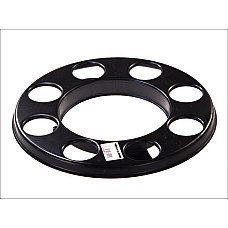 Capac de roata PE capacul care acopera suruburile rotilor din fata 8 gauri 275mm gol PETERS 017.201-00