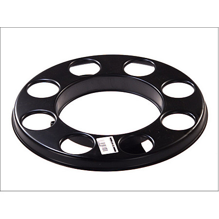 Capac de roata PE capacul care acopera suruburile rotilor din fata 8 gauri 275mm gol PETERS 017.201-00
