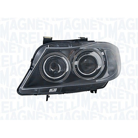 Far Lampa frontala Dreapta bi-xenon D1S/H7/PY21W automat cu motor culoare semnalizator: portocaliu  BMW 3 E90 3 E91 12.04-05.12 MAGNETI MARELLI 719000000012