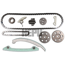 Chit lant de distributie Timing set chain + sprocket VOLVO C30 S40 II V50 V70 III FORD C-MAX FOCUS C-MAX FOCUS II GALAXY II MONDEO III MONDEO IV S-MAX TOURNEO CONNECT TRANSIT CONNECT 1.8-2.3 10.00-06.15 HEPU HEP21-0457