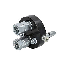 Cuplaj hidraulic EN Hydraulic quick-coupler element en quick-coupler fixed part 3/8inch 40l/min. FASTER 2P206-2-12G M C