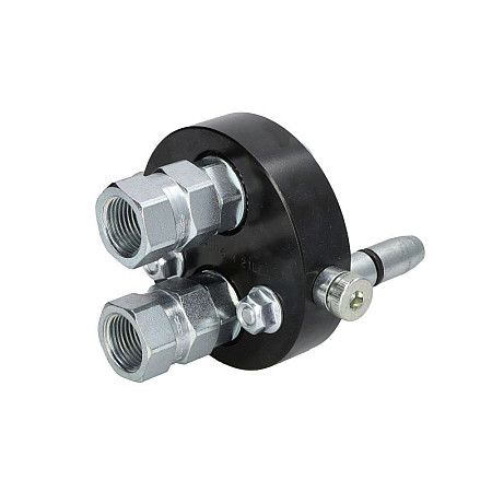 Cuplaj hidraulic EN Hydraulic quick-coupler element en quick-coupler fixed part 3/8inch 40l/min. FASTER 2P206-2-12G M C