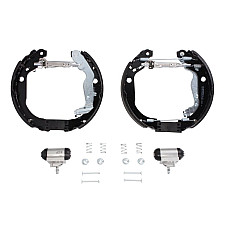 Set saboti frana Set tambur frana sabot cilindru arcuri DACIA DUSTER DUSTER/SUV 1.2/1.5D/1.6 06.10- BOSCH 0 204 114 684