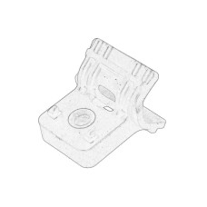 Suport radiator Radiator mounting top  CHEVROLET CRUZE ORLANDO OPEL ASTRA J CASCADA ZAFIRA C 1.3D-2.0D 05.09- OE OPEL 13 10 005