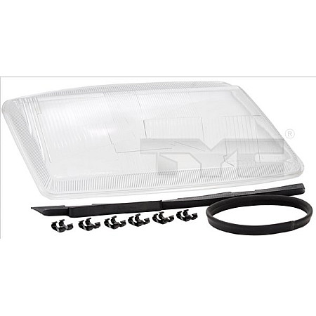 Lentila,far Sticla farului Dreapta SAAB 900 II 9-3 07.93-08.03 TYC TYC 20-0439-LA-1