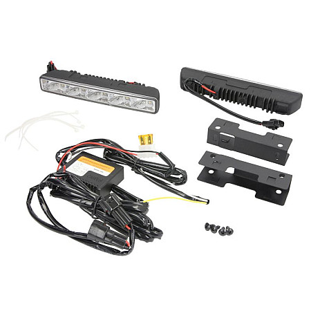 Set faruri de zi Daytime running lights LD901 M-TECH DayLight LED 168x23mm 12/24V 25W number of LED diodes: 5pcs M-TECH M-T ST-25