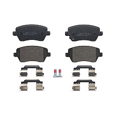 Set placute de frana Fata DACIA DOKKER EXPRESS/MINIVAN DUSTER DUSTER/SUV LADA LARGUS NISSAN MICRA IV MICRA V NOTE OPEL AGILA RENAULT ZOE SUZUKI SPLASH 0.9-Electric 02.05- BRECK 23973 00 702 10