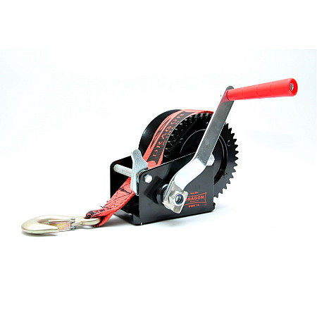Troliu portabil Portable winch towed weight 720kg/1600lb rope type: belt DRAGON WINCH DWK16PAS