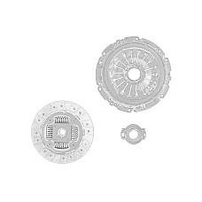 Set ambreiaj Kit ambreiaj 235mm IVECO DAILY IVECO DAILY V 09.11-02.14 OE IVECO 2995940P