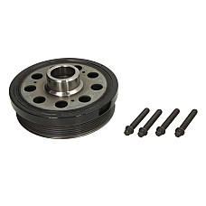 Fulie curea, arbore cotit Crankshaft pulley with bolts BMW 1 F20 1 F21 3 E90 3 E91 3 E92 3 E93 3 F30 F80 5 F10 5 F11 X1 E84 X3 F25 1.6D/2.0D 12.04- SWAG SW20937420