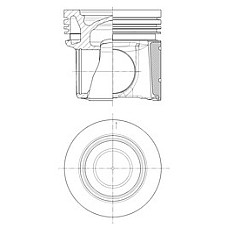 Diametru piston 130mm STD SCANIA KOLBENSCHMIDT 41 677 600