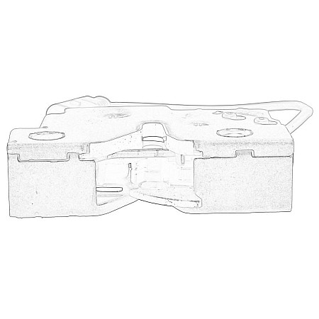 Inchizatoare capota Incuietoare capota motor SKODA RAPID 07.12- OE SKODA 5JA 823 509E