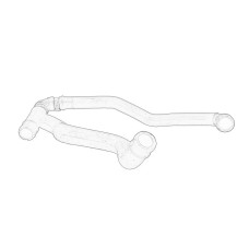 Furtun, aerisire bloc motor Furtun epurator ALFA ROMEO 159 FIAT CROMA 1.9D 06.05-12.11 OE FIAT 55186213