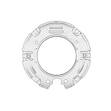 Placa de baza,saboti de frana Suport frana/scut ancora Dreapta/Stanga Spate BMW 1 E81 3 E90 3 F30 F80 1.5-3.0D 12.04-10.18 OE BMW 34 21 6 771 430