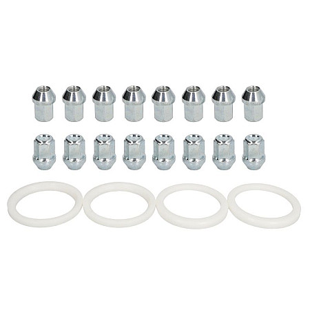 Trusa de montare a jantei de aliaj Fitting kit P 76x601 N M12x125 K19 CLOSED 1 kit / 4 wheels - B/N qty 16 MAK MAK 8000000691