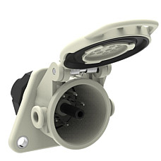 Dulie Priza plug-in numar pini/mumar pini activi 7 24V contacte inchise pentru ridicare electrica JAEGER 141148EJ