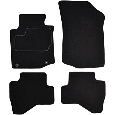 Covoras podea textil Floor mats Velours 4 pcs front/rear set colour neagra CITROEN C1 06.05-09.14 Saloon MAMMOOTH MMT A041 CIT80 PRM 01