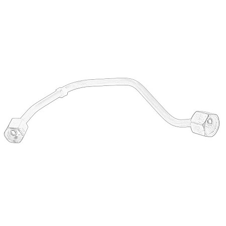 Conducta de inalta presiune, inst. de injectie High pressure hose for injection system CITROEN BERLINGO BERLINGO MULTISPACE BERLINGO/MINIVAN C-ELYSEE C3 AIRCROSS II C3 II C3 III C3 PICASSO C4 AIRCROSS C4 CACTUS 1.6D 01.07- OE PEUGEOT 1570Q0