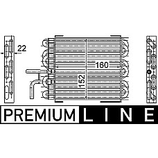 Racitor combustibil Radiator motor MERCEDES C CL203 C W203 C T-MODEL S203 CLK C209 2.2D/2.7D MAHLE CK 10 000P