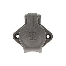 Dulie Connecting plug DIN 72575 number of pins/number of active pins 4 6/12/24V twisted with a flap JAEGER 151036EJ