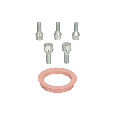 Trusa de montare a jantei de aliaj Fitting kit FZ20 74.1-60.1 B B12 60 cone M12x15 L26 1 kit / 1 wheel - 5 holes ITWHEELS ITW49042
