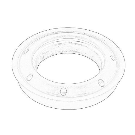 Simering, ax cardanic Drive axle seal/leak stopper front L 38x58x13 internal from the side of rear differential transmission KIA SORENTO I 2.5D 08.02-12.11 HYUNDAI 535503E100
