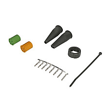 Stecher Mufa de metalica numar pini: 8 forma mufa: baioneta/rotund kit pentru instalarea mufei galbene sau verzi ASPOCK A15-0821-524