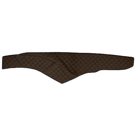 Material pentru plansa de bord Covoras de bord cabina lata 250 cm maro Piele matlasata EKO ECO-LEATHER Q MERCEDES ACTROS MP4 / MP5 07.11- F-CORE F-CORE FD04 BROWN