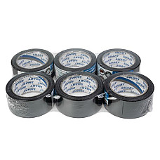 Banda adeziva Repair tape 6pcs neagra length=25m width=48mm MAMMOOTH MMT A070 010/6