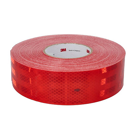 Banda reflectorizanta/contouring Tasma konturowa odblaskowa 3M 1pcs soft colour: red 51cm x 50m CARGOPARTS CARGO-AM02/M