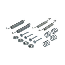 Set accesorii, saboti frana parcare Set de montaj pantofi de frana MANDO HYUNDAI ACCENT II I30 KIA CARENS III CEE'D PRO CEE'D 1.3-2.0LPG 01.00- QUICK BRAKE QB105-0893