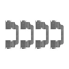 Set accesorii, placute frana Brake pad fitting kit rear rear BMW 3 G20 G80 G28 3 G21 G81 4 G22 G82 4 G23 G83 5 G30 F90 5 G31 6 GRAN TURISMO G32 7 G11 G12 8 G14 F91 1.6-Electric 07.15- TEXTAR 82559900